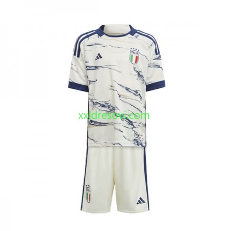 Italija Gostujući Dječji Komplet Dresovi za Nogomet 2023 (+ kratke hlače)